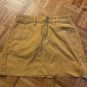 Pacsun yellow skirt size 24